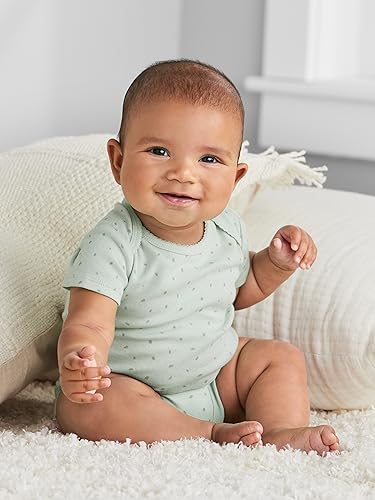 Baby Mädchen Kurzarm Bodysuits 6er-Pack, Mehrfarbig, Frühchen